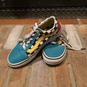 Vans checkerboard shoes. Women’s size 5.5